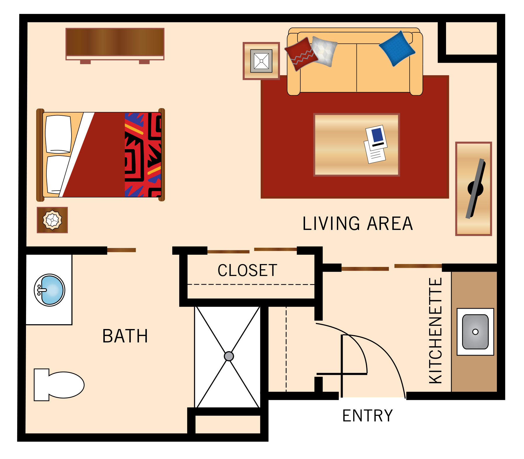 The Manzanita floor plan